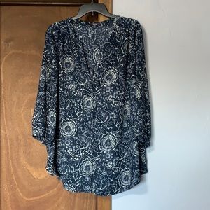 Plus Size Tunic Blouse